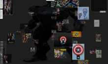 ImageFlow: Query for "Iron Man"