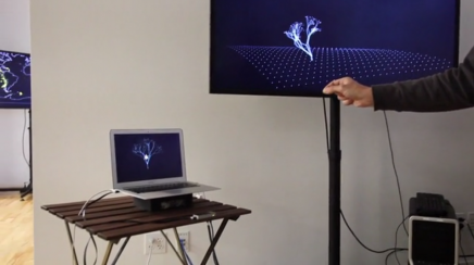Multiple screens in real space...